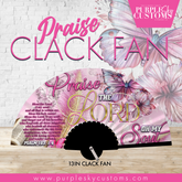 Light Pink  Praise Clack Fan
